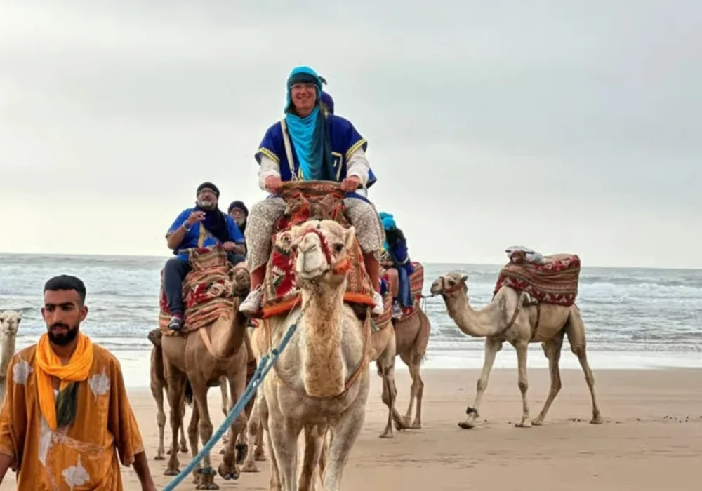 Camel riding